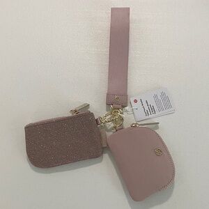 Lululemon - Dual Pouch Wristlet *Glitter - NWT